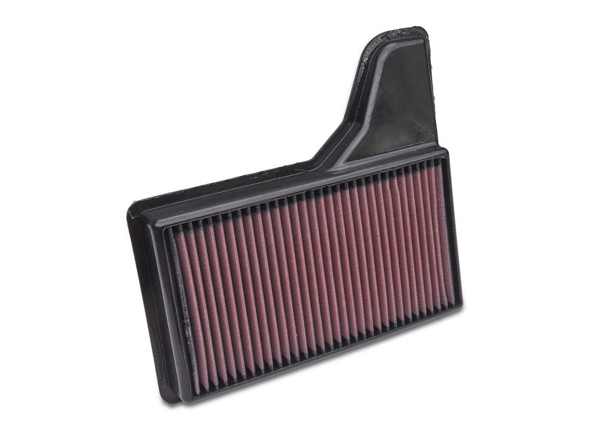 HIGH-FLOW K&N / FORD PERFORMANCE AIR FILTER - 2015-2023 MUSTANG GT, I4 AND V6